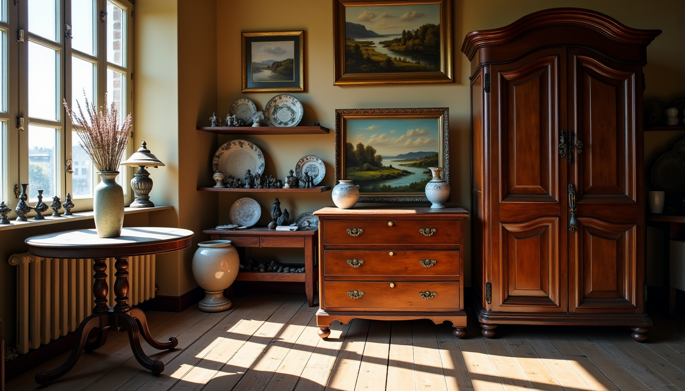 Illustration : antique ker achète une vaste gamme d'objets, incluant — avis sur antique ker : le meilleur antiquaire du finistère