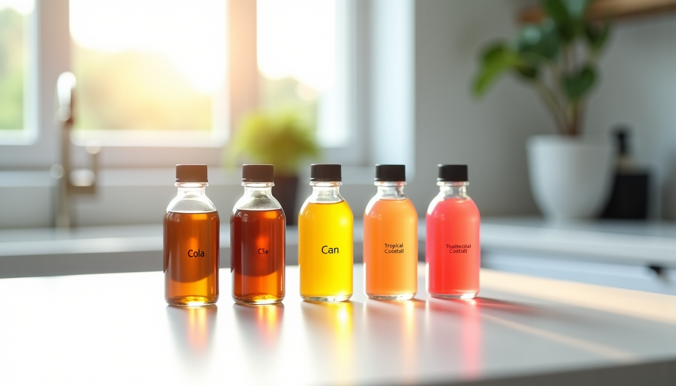 Bien choisir son e-liquide : PG, VG, nicotine et saveurs expliqués simplement 3 Illustration : sons : reproduisant le goût de vos boissons — bien choisir son e-liquide : pg, vg, nicotine et saveurs expliqués simplement