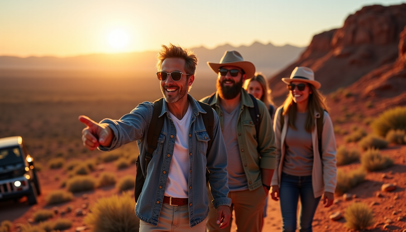Illustration : la diversité des activités disponibles permet de construire — incontournables à voir lors d'excursions guidées en français à las vegas et dans l'ouest américain