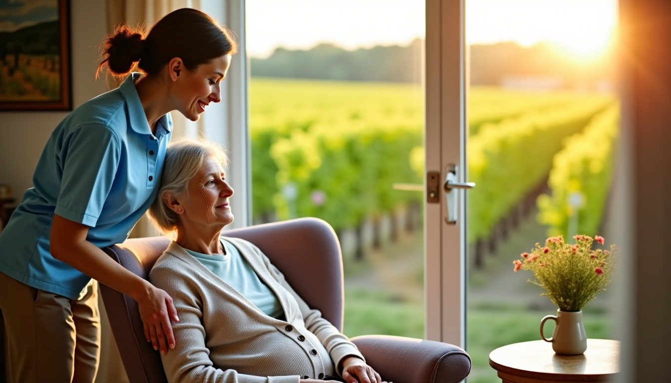 Illustration : en vous rapprochant des organismes locaux ou des — aide à domicile dans le vignoble nantais : quels services pour les familles et les seniors ?
