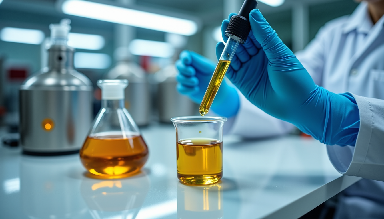 Illustration : le processus de fabrication du cbd à spectre — cbd sans thc : quelles différences avec le cbd classique ?