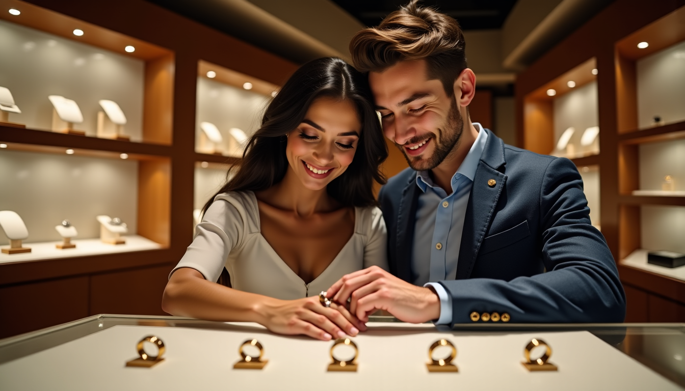Illustration : cette écoute active permet au bijoutier de vous — choisir une bijouterie pour ses alliances de mariage ?