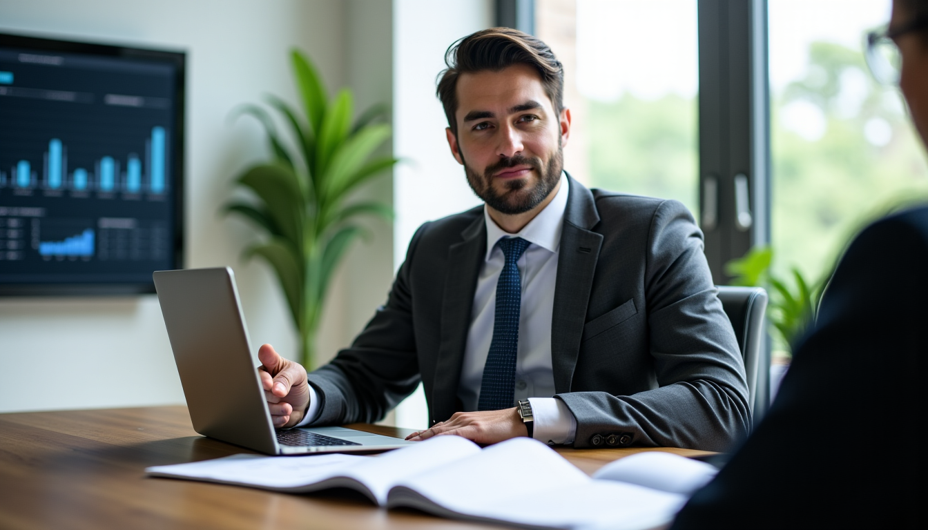 Illustration : le départ, plus l'expert pourra vous accompagner efficacement — premier contact avec jimenez julien : comment préparer votre demande seo