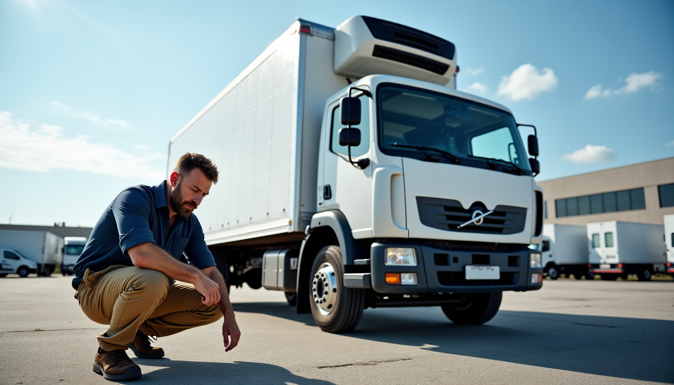 Illustration : un dossier complet et clair vous offre une &mdash; camion frigorifique d'occasion : les 5 crit&egrave;res &agrave; &eacute;valuer avant l'achat