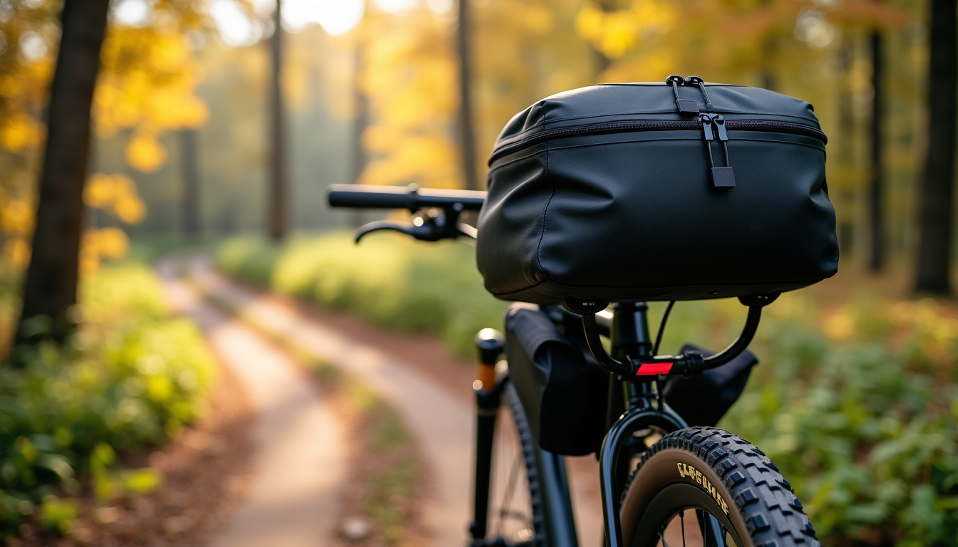 Illustration : le poids du matériel est un autre facteur. — choisir sa bagagerie bikepacking : volume, fixation et compatibilité