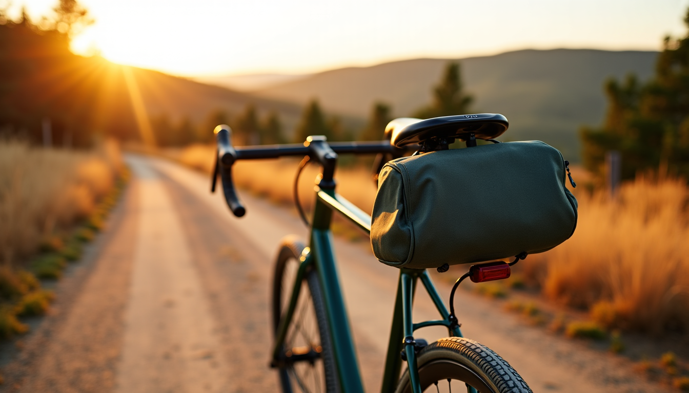 Sacoche de selle ou porte-bagages : quelle solution pour vos voyages gravel sacoche de selle ou porte-bagages : quelle solution pour vos voyages gravel — ure du tissu de la sacoche ou du
