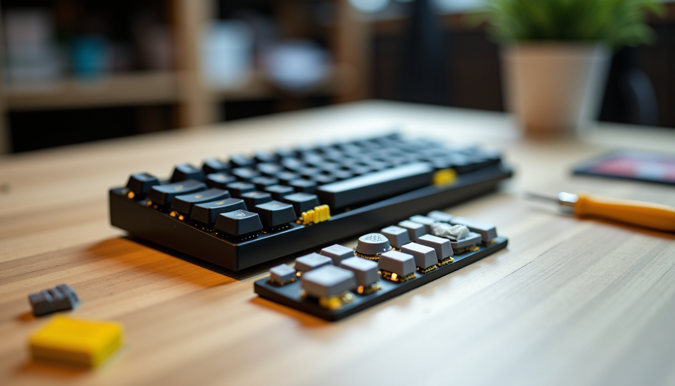 Illustration : ces outils représentent un petit investissement initial, mais — budget clavier mécanique compact : du kit barebone aux accessoires