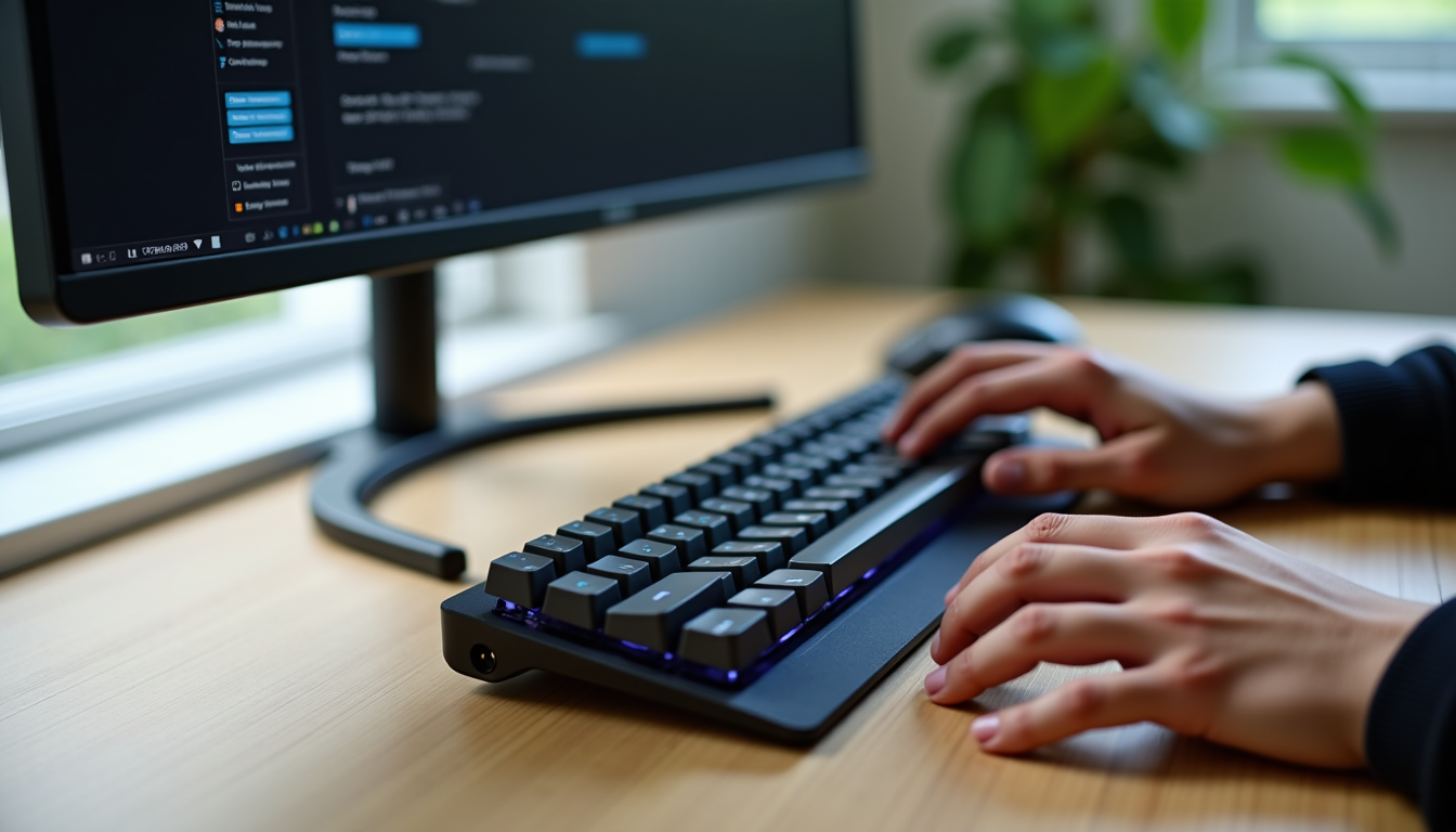 passer au clavier compact : gains quotidiens pour le bureau et le gaming — cette personnalisation permet d'adapter l'outil à son propre