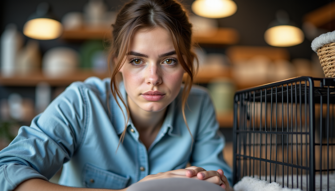 Illustration : l'ergonomie et la sécurité ne sont pas de — mesures à prendre avant d'acheter panier, cage ou coussin déhoussable