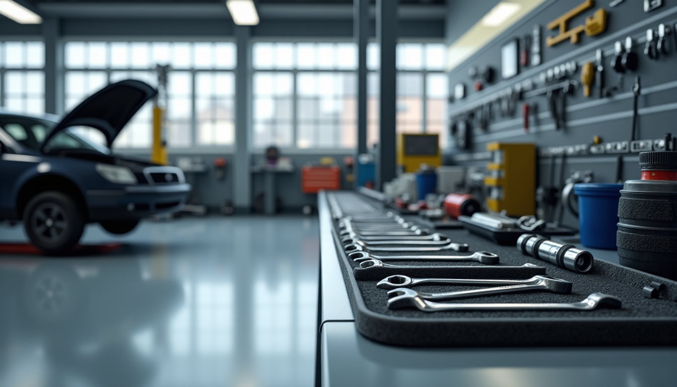 Illustration : observez la propreté et l'organisation de l'atelier. un — évaluer la qualité de son entretien auto : 5 indicateurs fiables