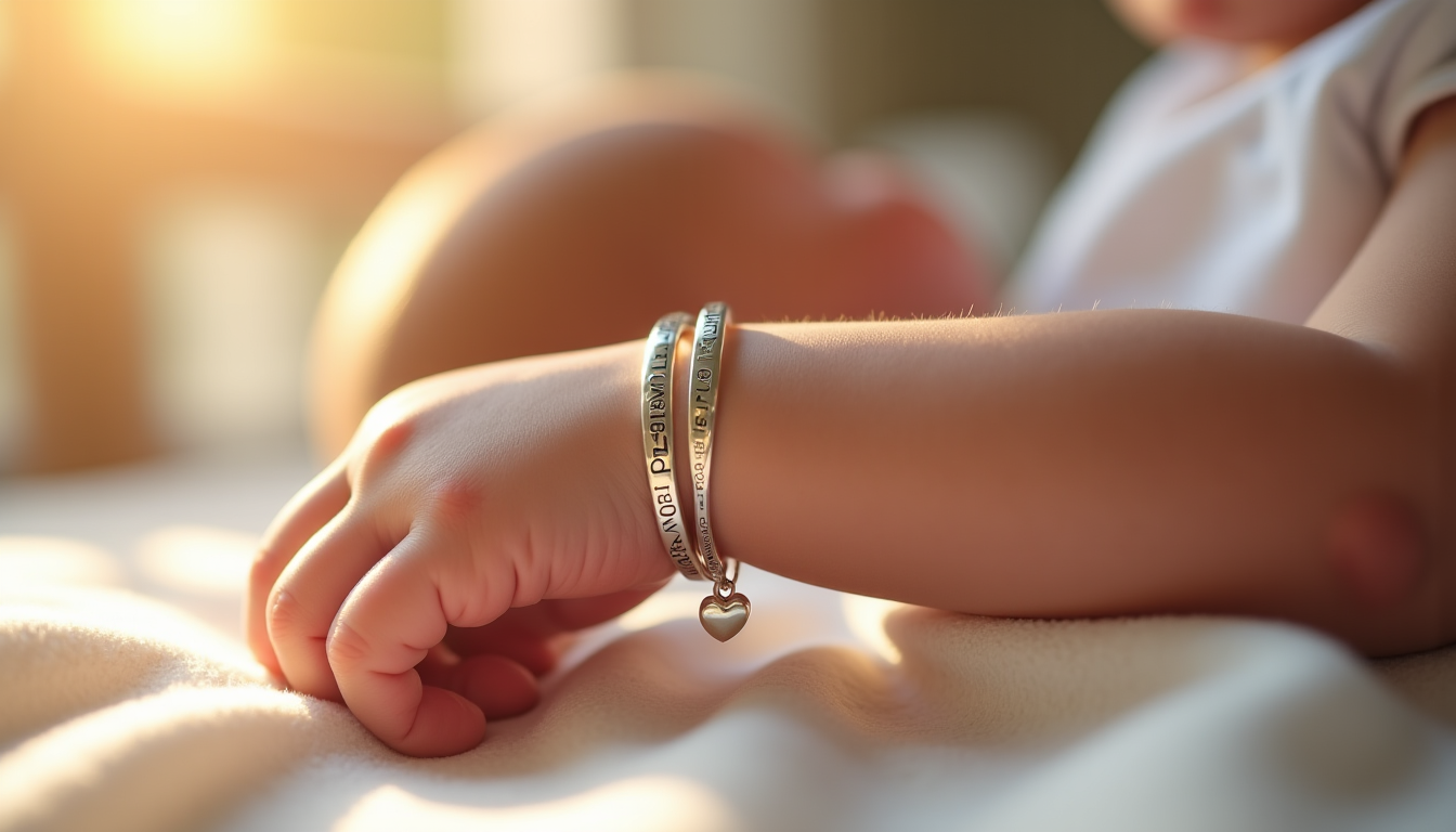 Illustration : ment au cœur, une pièce d'héritage émotionnel. confort, — 5 erreurs fréquentes lors de l'achat d'un bracelet de naissance
