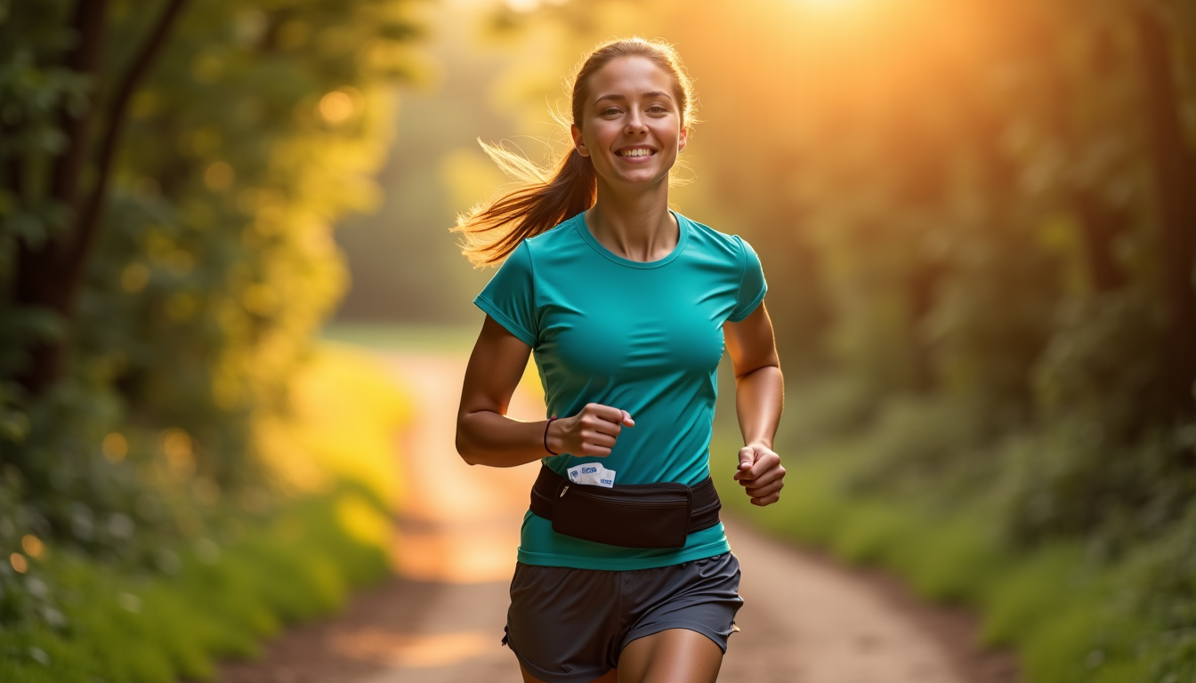 Illustration : mouchoirs en papier petite trousse de premiers secours — porter une ceinture de running : les bénéfices en course longue