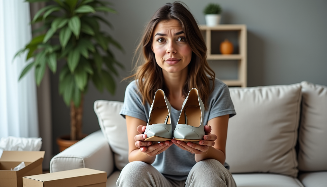 Illustration : de même, les vidéos, qu'elles soient produites par — achat de chaussures en ligne : les 7 erreurs qui mènent au retour
