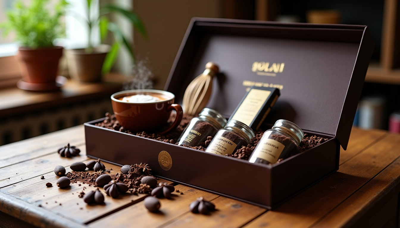 Illustration : les assemblages, quant à eux, sont le fruit — avant d'offrir un coffret chocolat chaud : la checklist complète