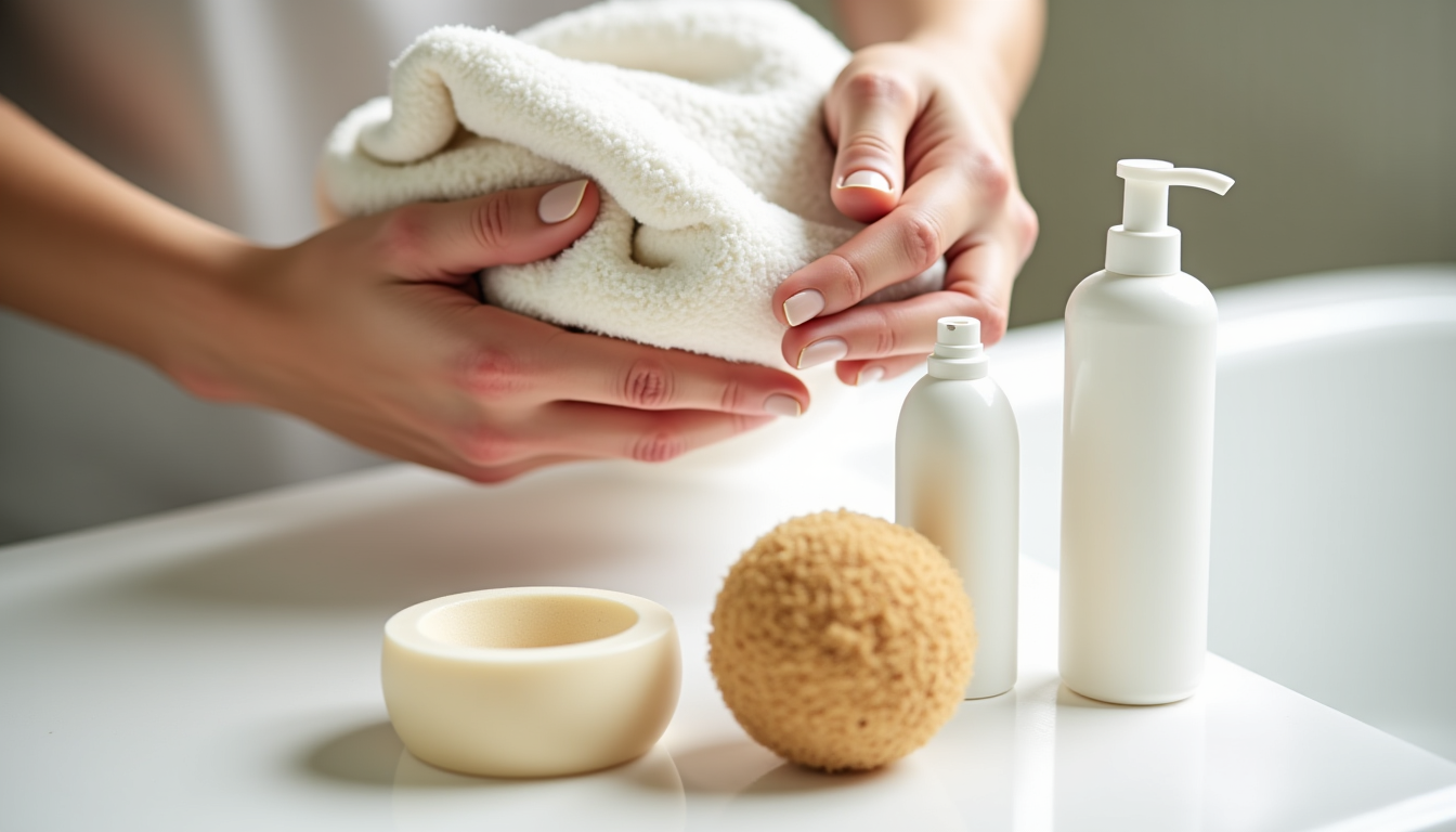Illustration : iatre pour choisir les produits les plus adaptés — avant le premier bain : checklist complète du matériel