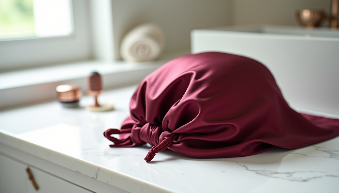 Illustration : certains bonnets intègrent également des fonctionnalités supplémentaires, comme — prix d'un bonnet satin : budget à prévoir selon la qualité