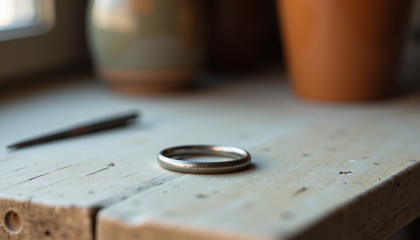 Illustration : lus abordable, est moins durable et a tendance — budget bague épurée : de la création artisanale au sur-mesure
