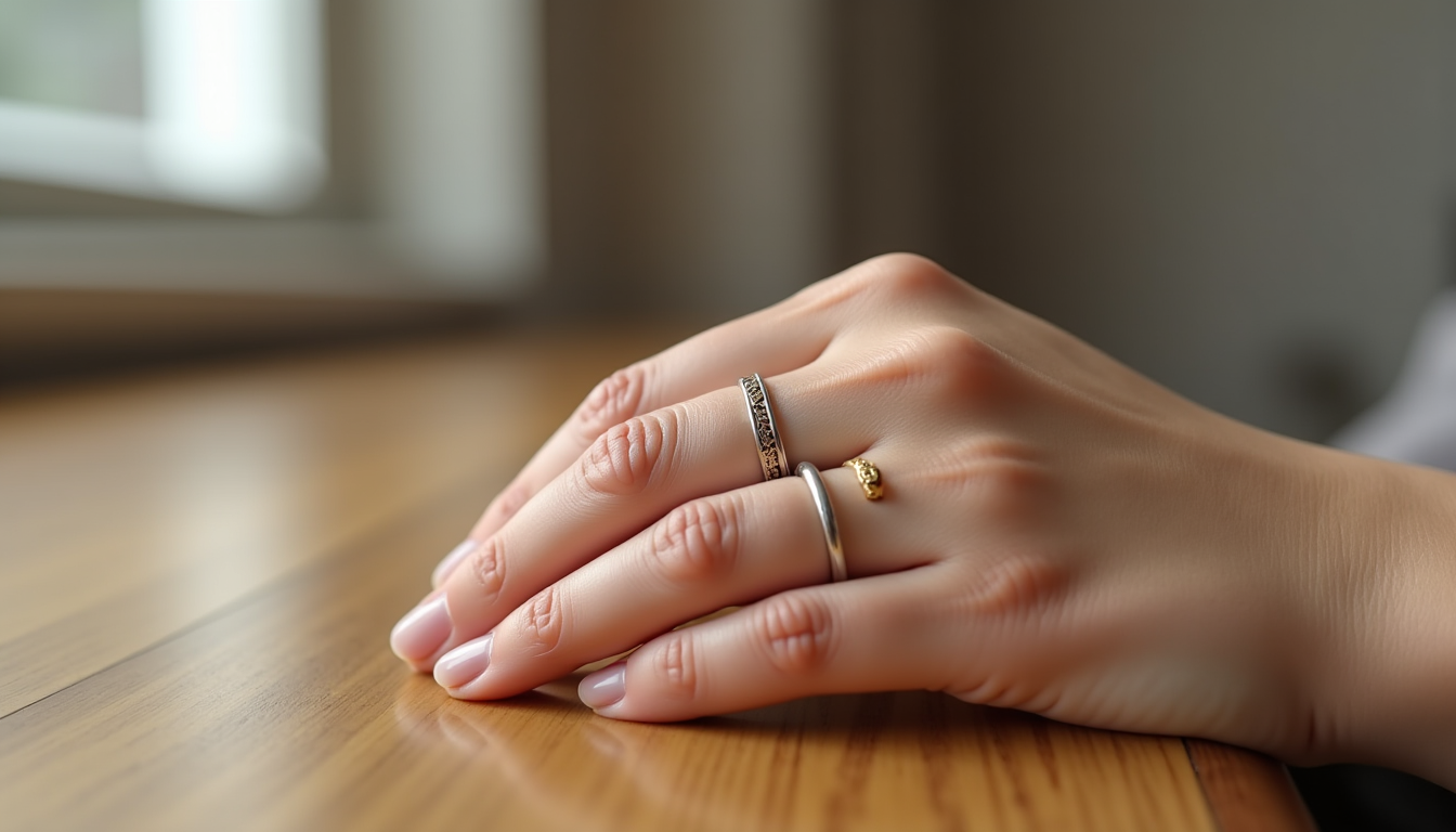 Illustration : e sont pas immédiatement évidents, mais qui révèlent — choisir sa bague minimaliste : métal, épaisseur et 4 critères essentiels