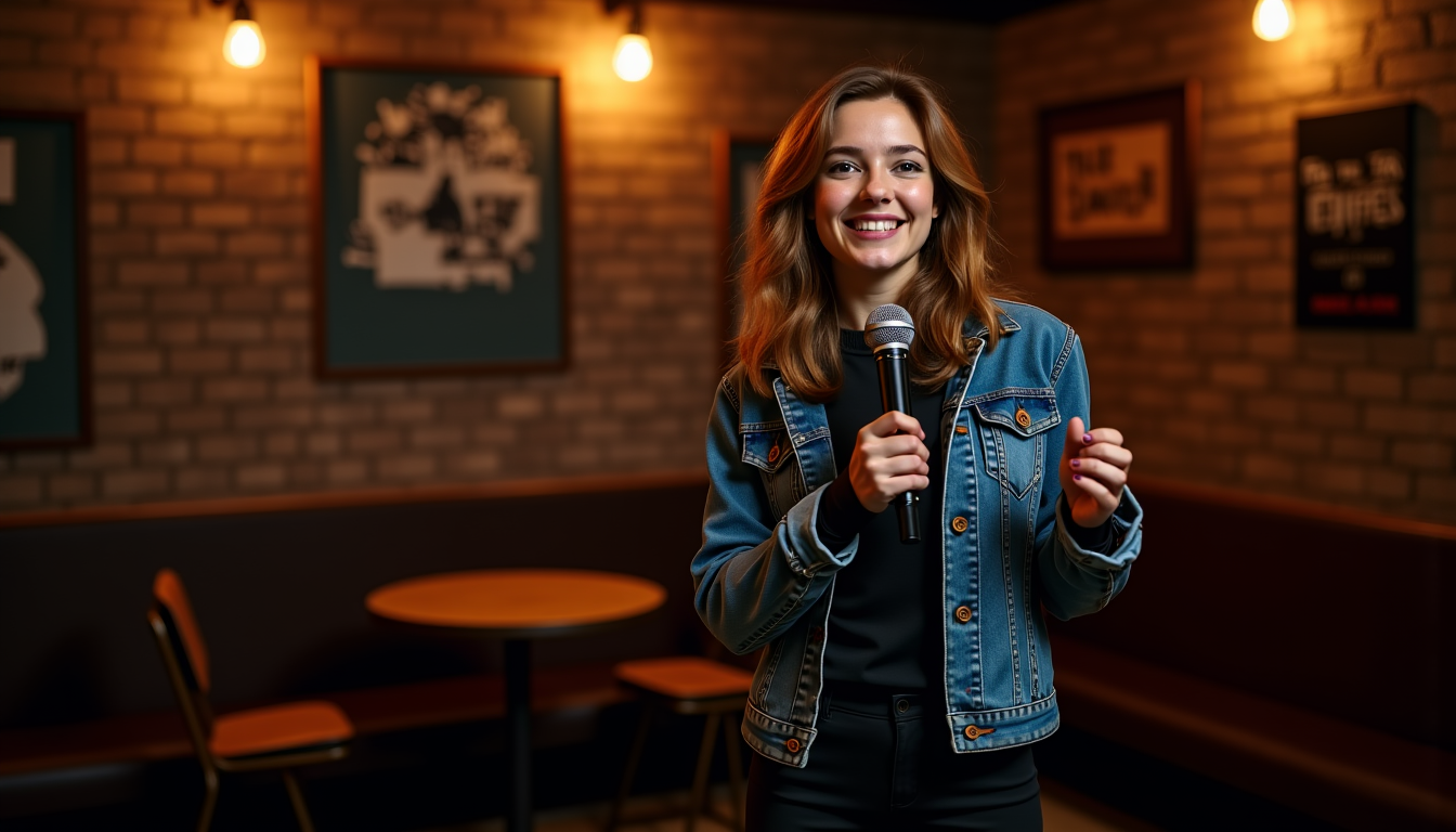 Illustration : ous aider à développer votre carrière. chaque personne — débuter dans le café-théâtre : trouver le lieu et constituer le réseau