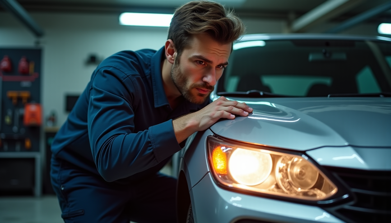 Illustration : vérifiez le bon fonctionnement de tous les feux — entretenir sa voiture soi-même : méthode en 8 étapes