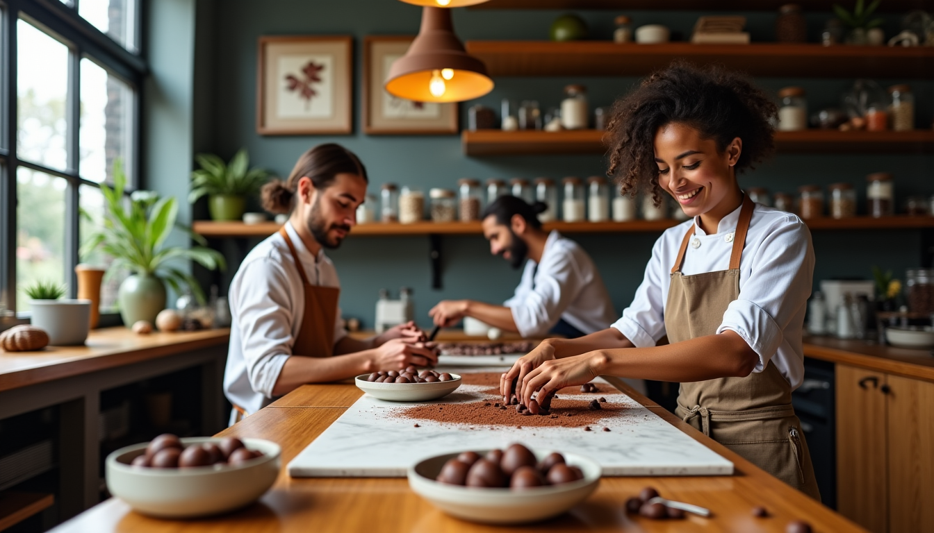 Illustration : , sont les plus chers par personne, mais — combien coûte un atelier de chocolat artisanal ?