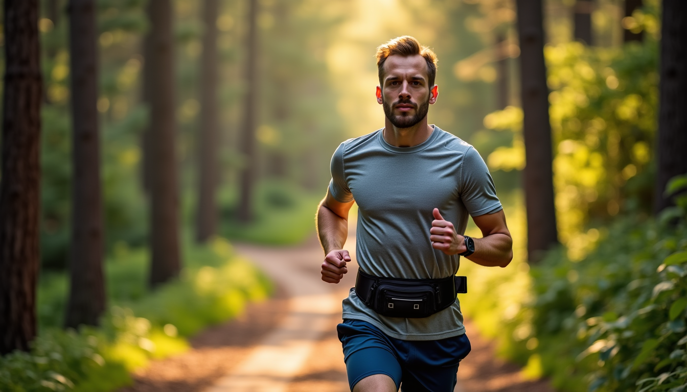 Illustration : être perdu, vous permettant de rester joignable ou — reconnaître une ceinture de running de qualité : les signes qui parlent