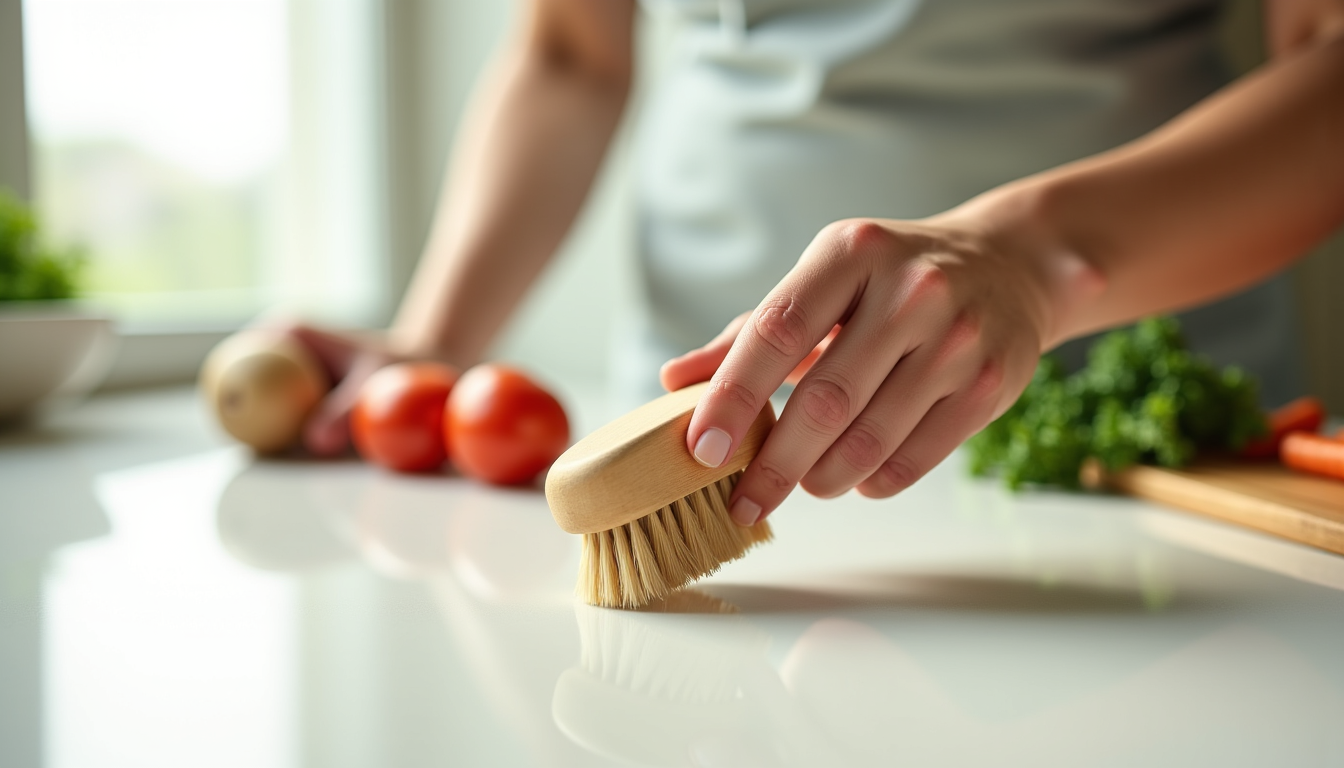 Illustration : la forme de la brosse et son ergonomie — choisir sa brosse végétale : méthode en 5 étapes