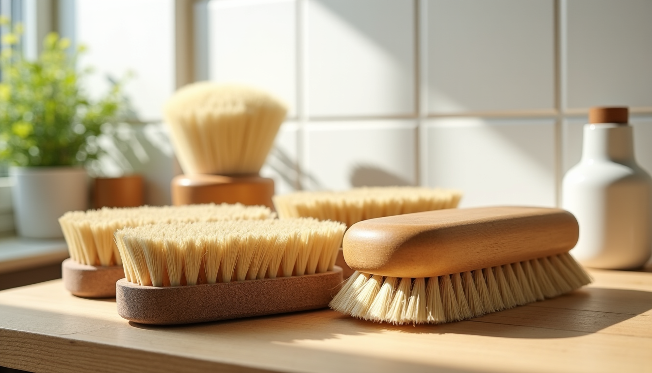 Illustration : le choix des matériaux est un aspect fondamental, — avant d'acheter une brosse végétale : identifier vos surfaces et usages