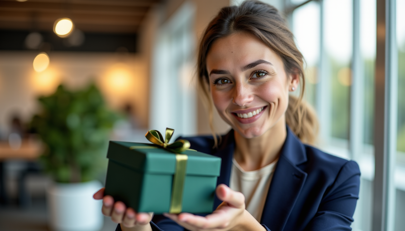 Illustration : « un cadeau n'est jamais vraiment apprécié pour — cadeau pour collègue : 6 critères pour trouver l'attention juste