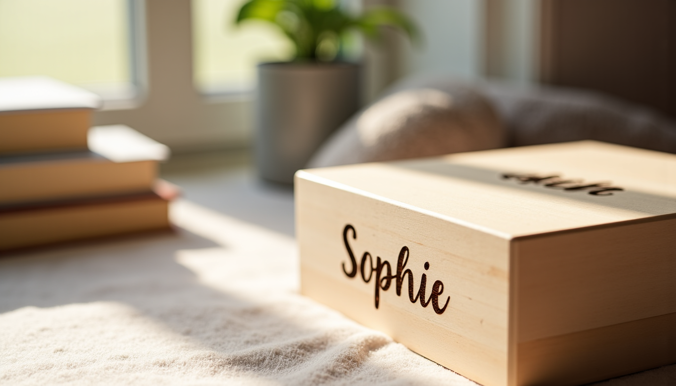 Illustration : ravure, sublimation, impression utilité, décoration, touche personnelle — ajouter un prénom sur un cadeau : impact sur la valeur perçue