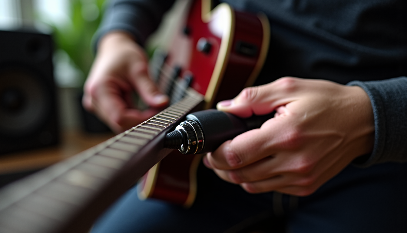 Illustration : le design de ces connecteurs est une prouesse — installer un câble guitare silencieux : méthode en 5 étapes