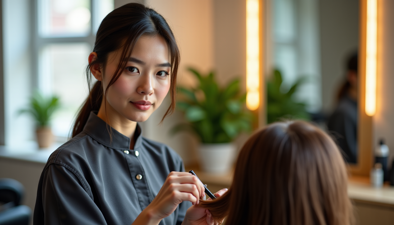 Illustration : le marché propose une multitude de produits et — qui peut réussir dans la coiffure : profil, compétences et contre-indications