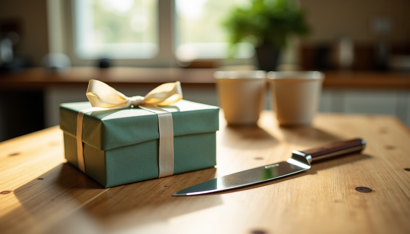 Illustration : mode désiré ou un ustensile de cuisine de — cadeau personnalisé ou objet standard : quelle approche selon l'occasion