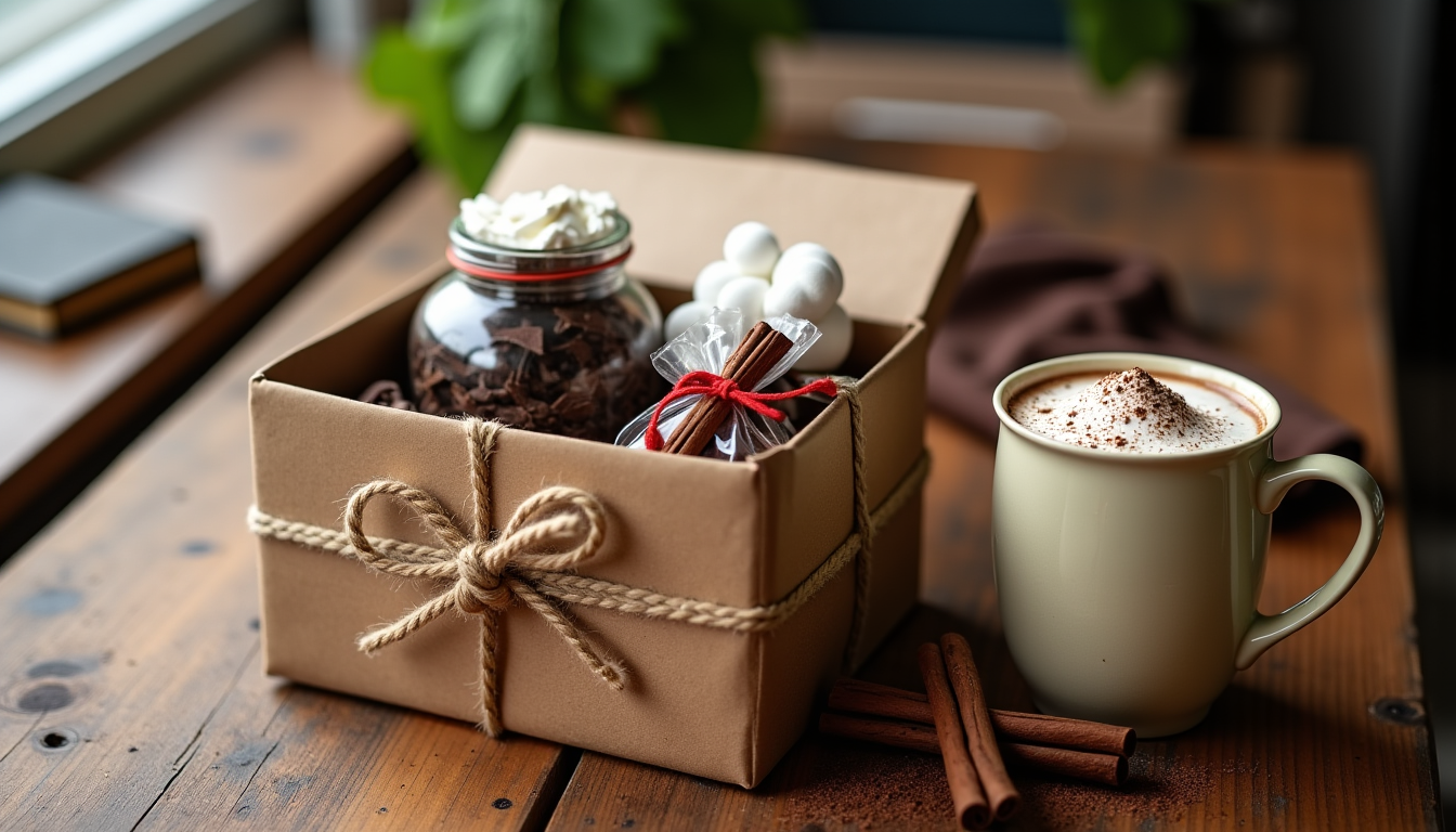 Illustration : avourer vos créations chocolatées sans culpabilité, en gardant — composer un coffret chocolat chaud : méthode en 5 étapes