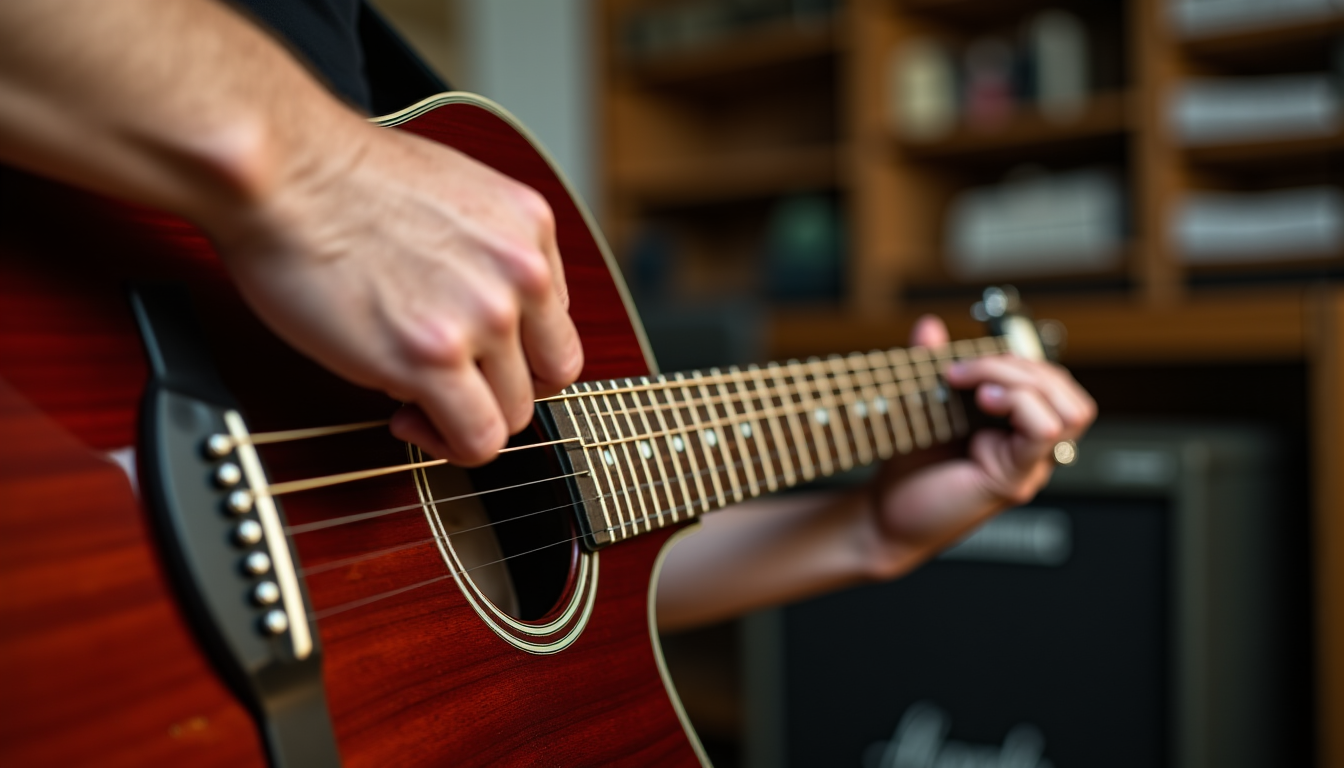 Illustration : r la guitare et ouvre des horizons créatifs — le capodastre transforme votre jeu et vos tonalités