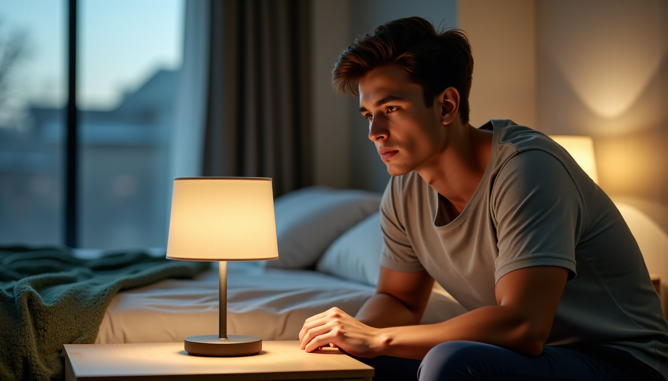 Illustration : le choix entre une lampe de chevet fixe — lampe de chevet fixe ou liseuse orientable : quelle solution choisir