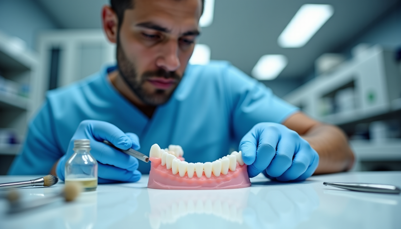 Illustration : orme pour ne pas altérer les détails du — créer une dentition en silicone : méthode complète en 8 étapes