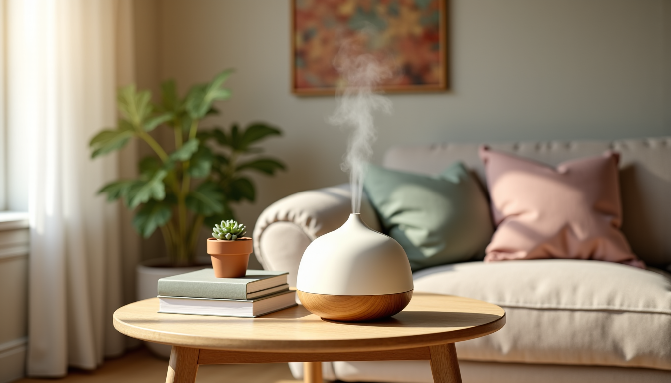 Illustration : avant d'effectuer votre choix, prenez le temps d'observer — installer un diffuseur d'ambiance : impacts réels sur votre intérieur