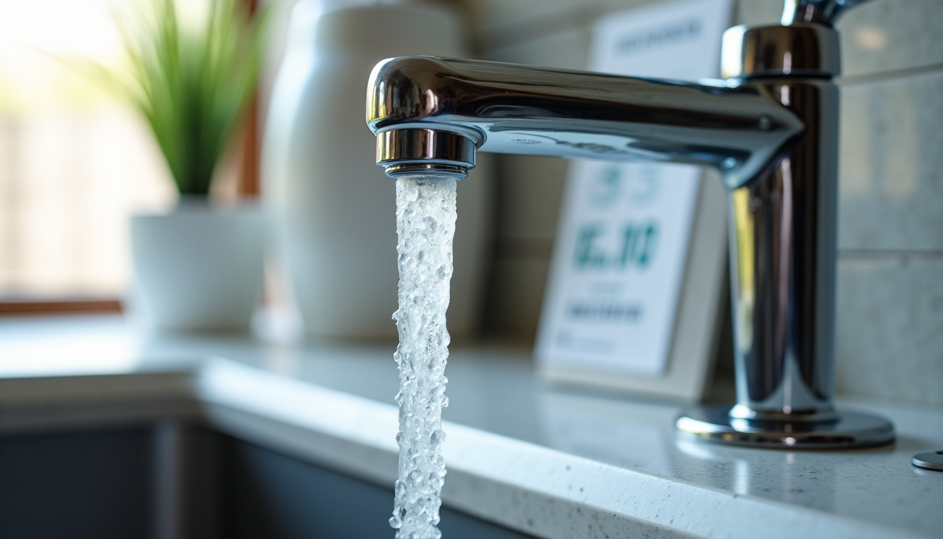 Illustration : ure énergétique, ajoutant une couche supplémentaire d'économies à — économie d'eau réelle : impact mensuel d'un aérateur sur votre facture