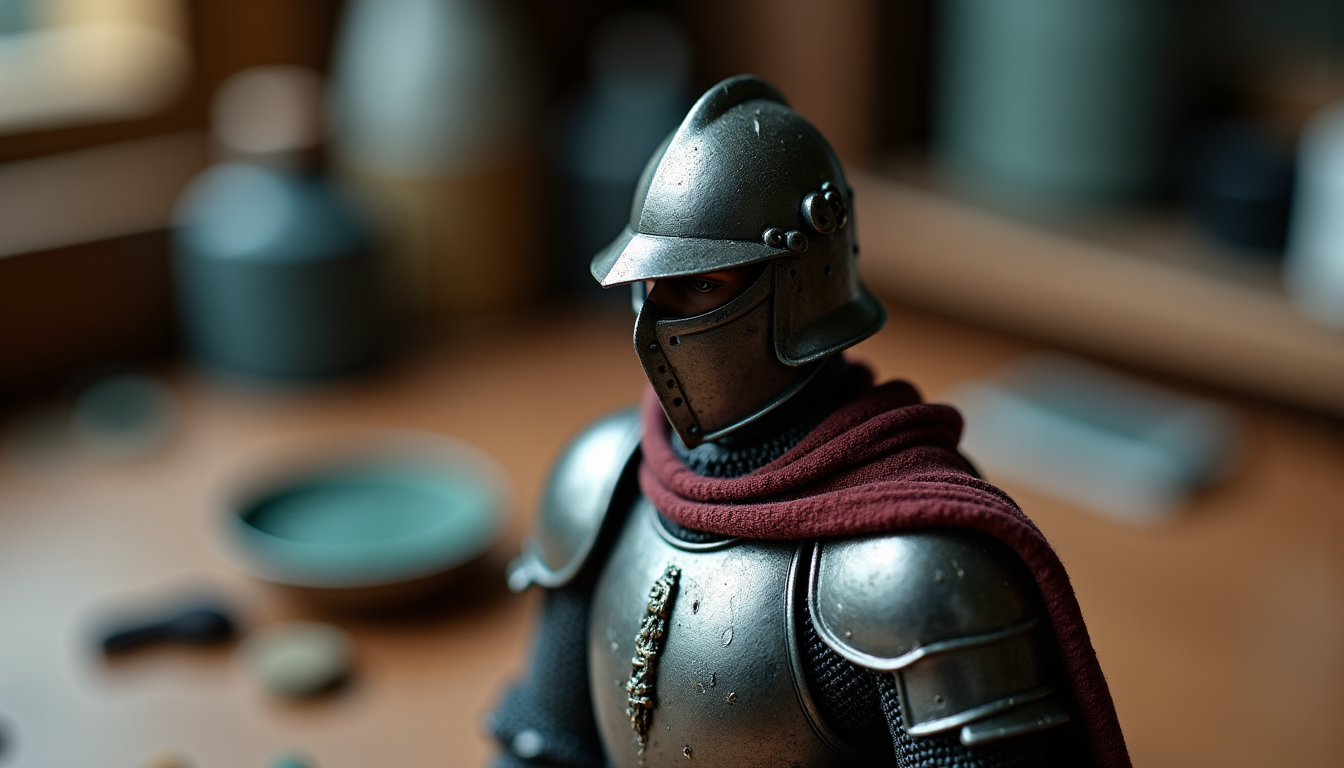 Illustration : la qualité et le type de matériel influencent — dry brush et lavis : impact réel sur le rendu des figurines peintes