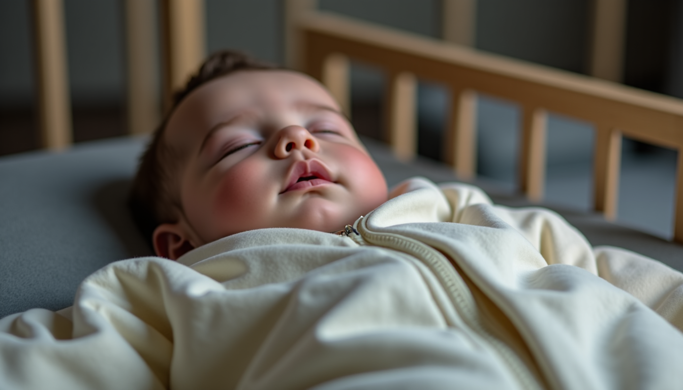 Sécurité nocturne : l'impact réel de la gigoteuse sur le sommeil Illustration : examinez attentivement les fermetures (fermetures éclair, boutons-pression) pour — sécurité nocturne : l'impact réel de la gigoteuse sur le sommeil