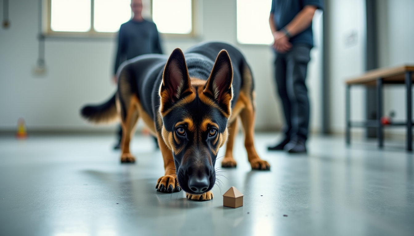 Illustration : de l'odeur, il est immédiatement récompensé. la précision — former un chien de détection : méthode complète en 8 étapes du conditionnement au marquage
