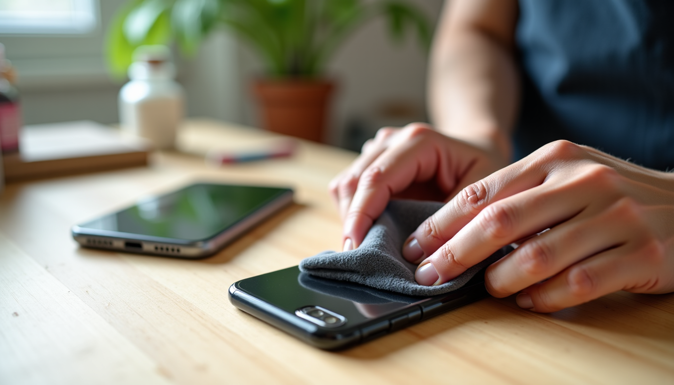 Comment créer des coques personnalisées : méthode en 7 étapes Illustration : la préparation de la surface de votre coque — créer des coques personnalisées : méthode en 7 étapes