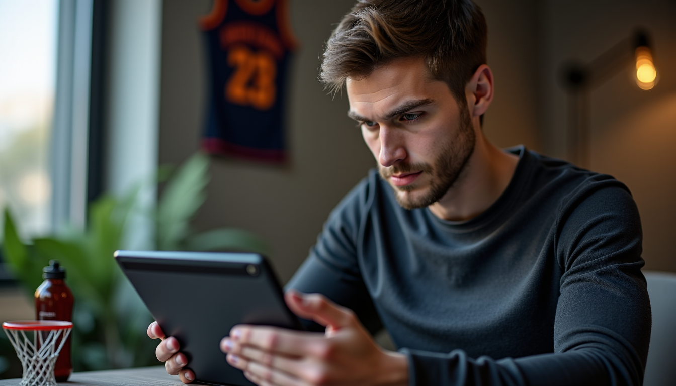 Illustration : le basketball est un sport qui se prête — choisir son bookmaker basket : cotes, bonus et marchés de paris