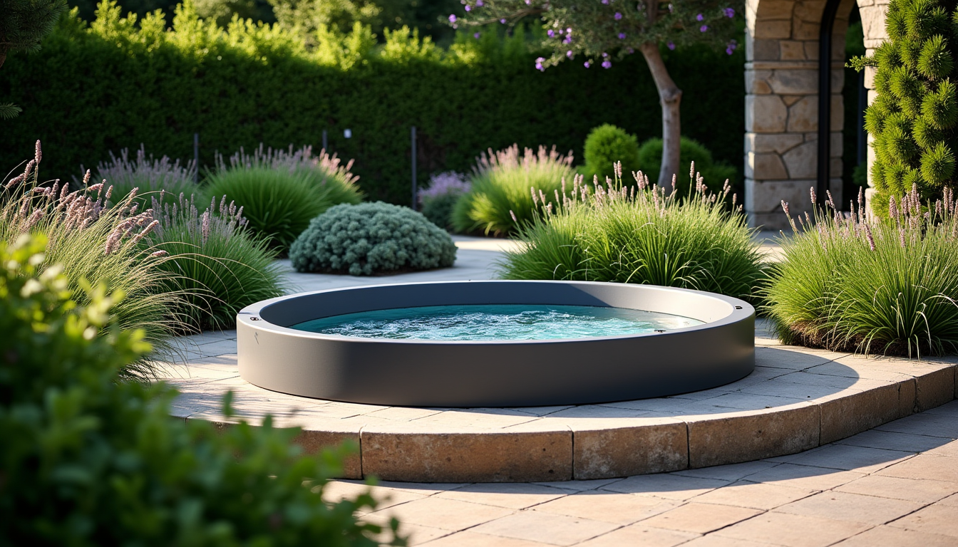 Illustration : l'objectif est de fondre le spa dans le — tout ce qu'il faut préparer avant d'installer un jacuzzi 6 places dans son jardin