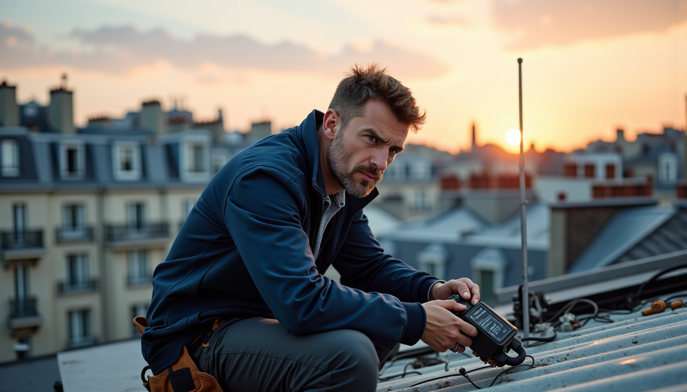 Illustration : ce diagnostic permet de distinguer une panne matérielle — sont les services proposés par un antenniste à paris pour la réception tv ?