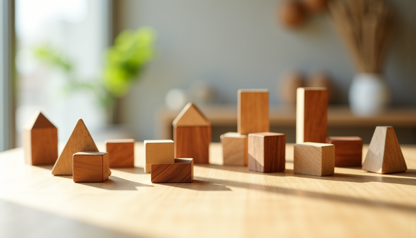 Illustration : les finitions d'un jeu de construction sont les — reconnaître un jeu de construction de qualité : matériaux et finitions