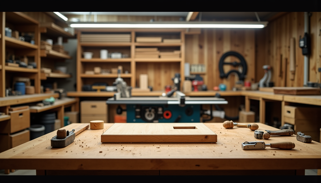 Illustration : les sources lumineuses led sont particulièrement recommandées pour — créer un atelier de travail du bois : méthode en 8 étapes