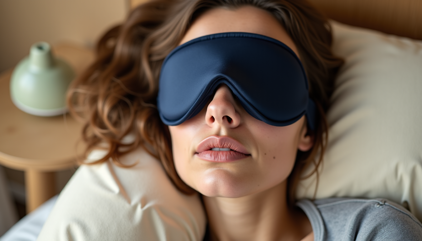 débuter avec un masque de nuit : par où commencer — intègrent un rembourrage supplémentaire autour du nez pour