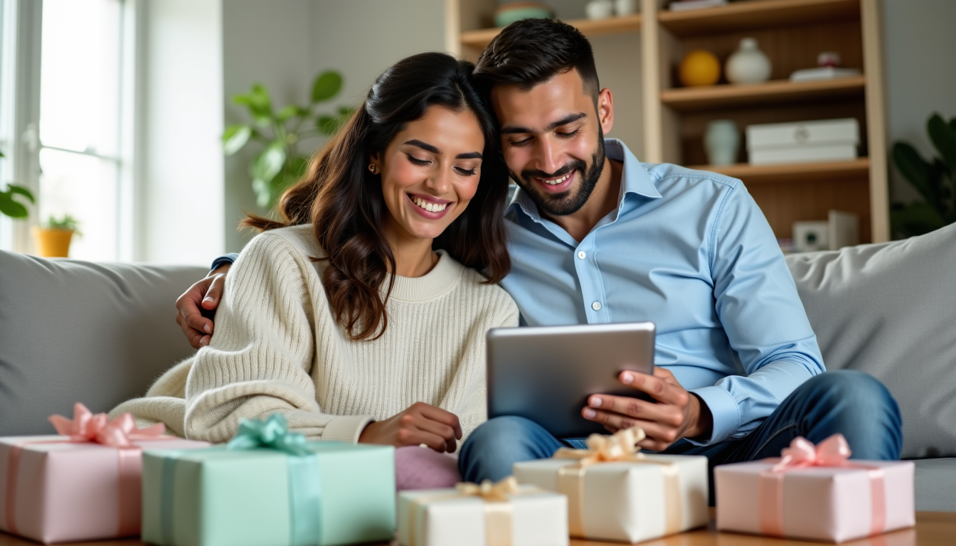 Illustration : hoisir en toute confiance, en ayant une vision — budget liste de cadeaux de mariage : frais réels et commissions